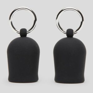 Black Velvets Silicone Nipple Suckers with Rings