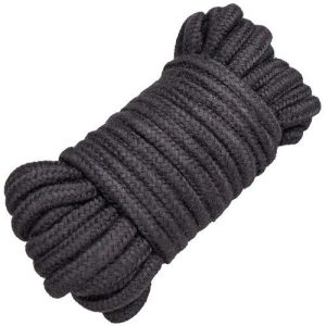 Bondara Black Cotton Bondage Rope - 10m