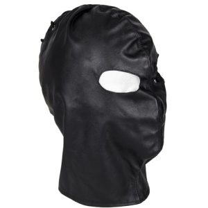 Bondara Black Faux Leather Male Gimp Mask
