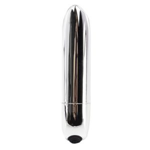 Bondara O-Glow Silver 20 Function Rechargeable Bullet Vibrator