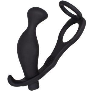 Bondara Pinpoint 10 Function Butt Plug with Cock and Ball Ring