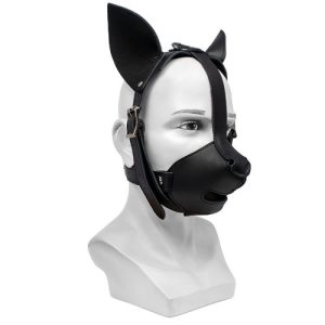 Bondara Top Dog Faux Leather Puppy Mask