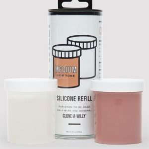 Clone-A-Willy Medium Skin Tone Silicone Refill