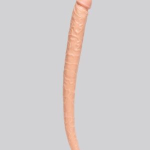 Hoodlum Tapered Double Penetration Realistic Double-Ended Dildo 22 Inch