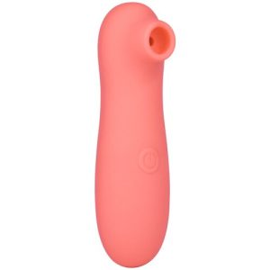 Kiss Peach Silicone 10 Function Rechargeable Clitoral Stimulator