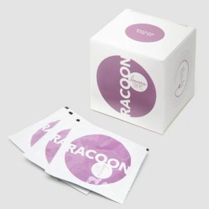 Loovara Racoon 49-52mm Latex Condoms (12 Pack)