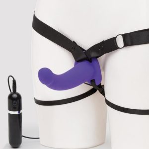 Lovehoney Double Duty Vibrating Double-Ended Strap-On Dildo