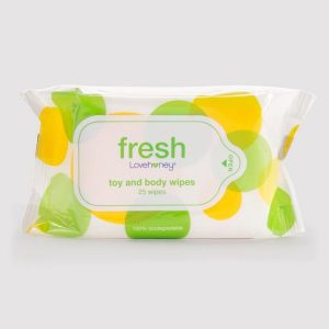 Lovehoney Fresh Biodegradable Sex Toy & Body Wipes (25 Pack)