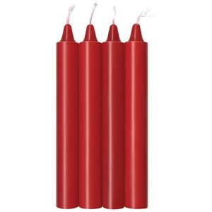 Ouch! Make Me Melt Red Bondage Candles - 4 Pack