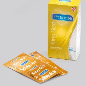 Pasante King Size Latex Condoms (12 Pack)