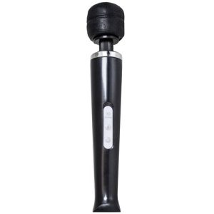 Pearlescent Black Grande Luxury Rechargeable Wand Massager