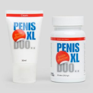 Penis XL Duo Food Supplement and Cream (30 Tablets / 30ml Cream)