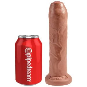 Pipedream King Cock Mid Tone Uncut Suction Dildo - 7 Inch