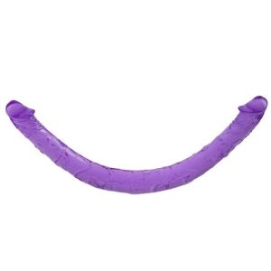 Purple Fizz Double Dip Dildo - 17 Inch