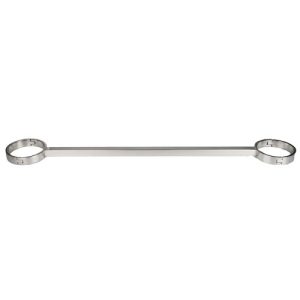 Torment Stainless Steel Ankle Spreader Bar with Cuffs