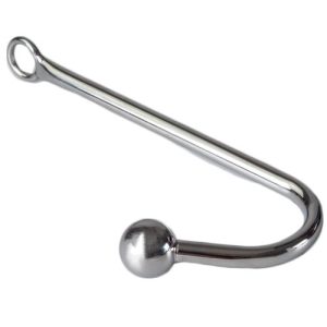 Torment Stainless Steel Single Ball Anal Hook