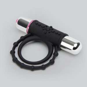 Tracey Cox Supersex Twin Silicone Vibrating Love Ring for Couples
